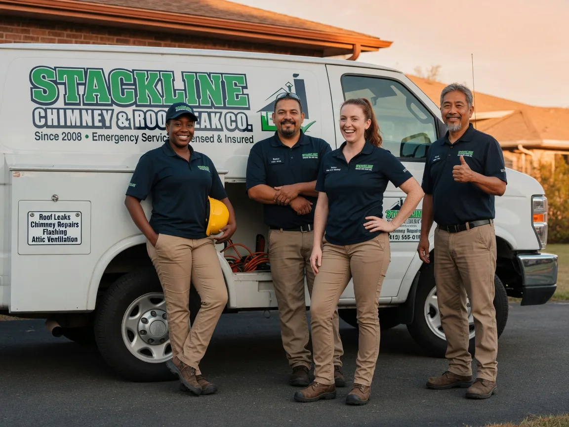 Chimney flashing repair company in Hoskins, NE
